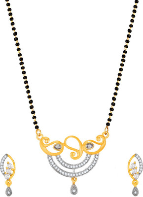 anjni creation Alloy Gold Jewellery Set(Pack of 1)