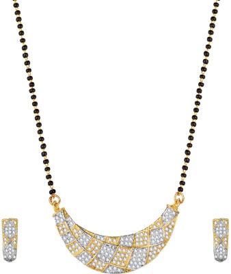 anjni creation Alloy Gold Jewellery Set(Pack of 1)