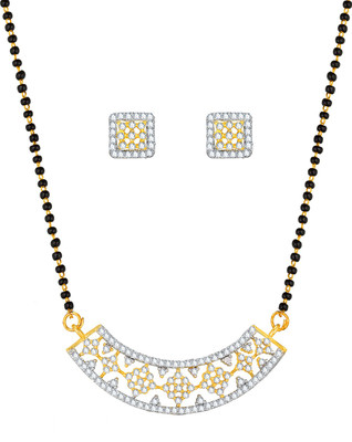 anjni creation Alloy Gold Jewellery Set(Pack of 1)