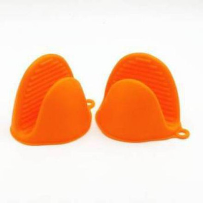 cookxon Orange Silicon Kitchen Linen Set