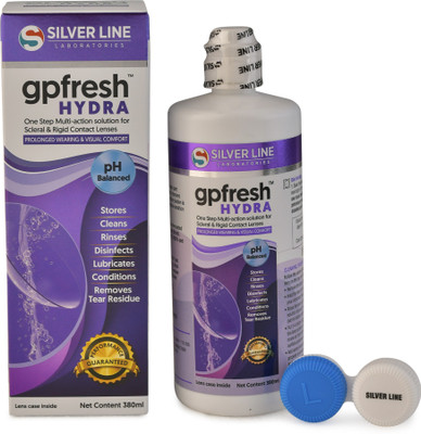 Silver Line Laboratories GP Fresh Hydra One step multi-action solution for Scleral & Rigid Contact Lenses(380 ml)