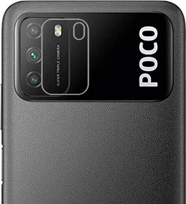 HIRDESH Back Camera Lens Glass Protector for POCO M3(Pack of: 1)