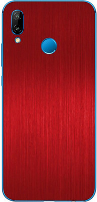 Vcare GadGets Huawei P20 Lite Mobile Skin(Red)