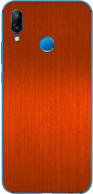 Vcare GadGets Huawei P20 Lite Mobile Skin(Orange)