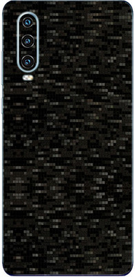 Vcare GadGets Huawei P30 Mobile Skin(Black)
