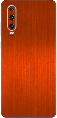 Vcare GadGets Huawei P30 Mobile Skin(Orange)