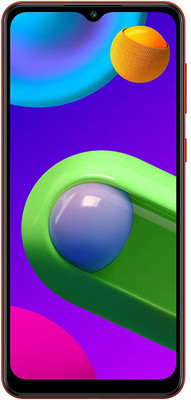SAMSUNG Galaxy M02 (Red, 32 GB)(3 GB RAM)