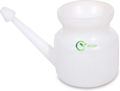 RCSP Plastic White Neti Pot(400 ml)