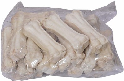 KOKIWOOWOO Raw Hide Bones 3 inch Chicken Dog Chew(400 g, Pack of 12)