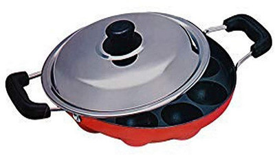 Sahas with Lid 1 L capacity 23 cm diameter(Aluminium, Non-stick)