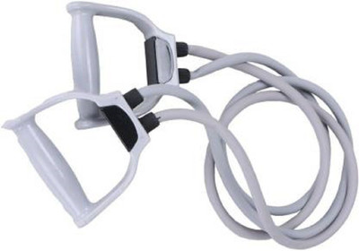 BADSHAH AND KHALIFA Double String Toning Tube High Resistance Tube Exerciser Resistance Tube Resistance Tube(Grey)