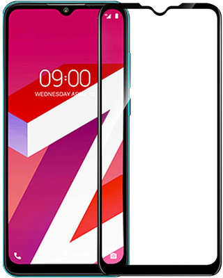 ISAAK Edge To Edge Tempered Glass for Lava Z4(Pack of 1)