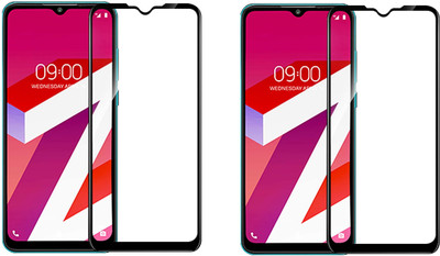 ISAAK Edge To Edge Tempered Glass for Lava Z4(Pack of 2)