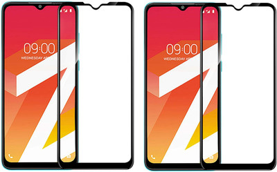 ISAAK Edge To Edge Tempered Glass for Lava Z2(Pack of 2)