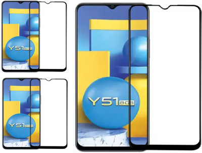 ISAAK Edge To Edge Tempered Glass for VIVO Y51(Pack of 3)