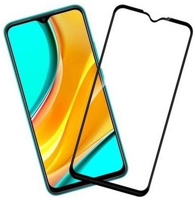 Rhino Armour Edge To Edge Tempered Glass for Redmi 9, Redmi 9A, Redmi 9i, Poco C3(Pack of 1)