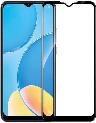 ISAAK Edge To Edge Tempered Glass for OPPO A15s(Pack of 1)