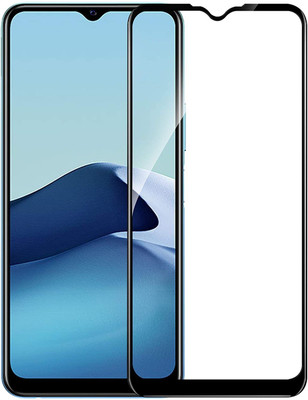 ISAAK Edge To Edge Tempered Glass for Vivo Y20, Vivo Y20s, Vivo Y20i, Vivo Y20a, Vivo Y12s, OPPO A15, OPPO A15s(Pack of 1)