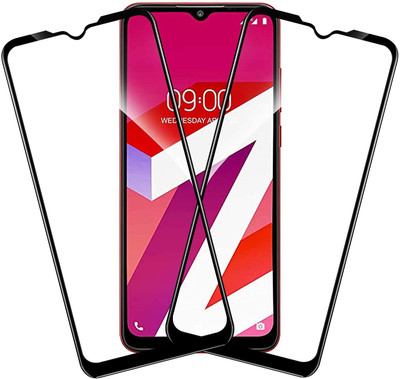 ISAAK Edge To Edge Tempered Glass for Lava Z6(Pack of 2)