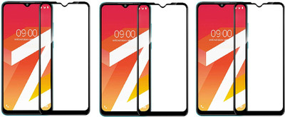 ISAAK Edge To Edge Tempered Glass for Lava Z2(Pack of 3)