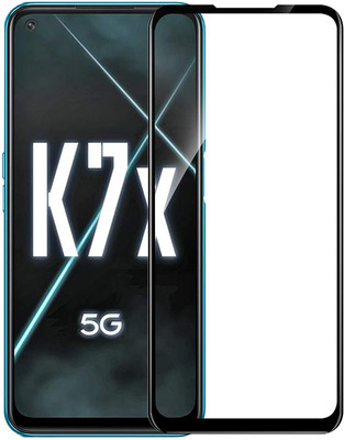 ISAAK Edge To Edge Tempered Glass for Oppo K7X(Pack of 1)