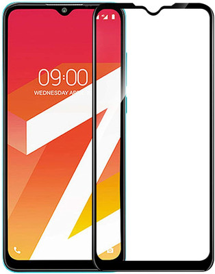 ISAAK Edge To Edge Tempered Glass for Lava Z2(Pack of 1)