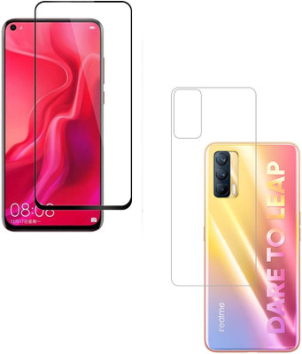 Ten To 11 Front and Back Tempered Glass for Realme X7(Pack of 2)