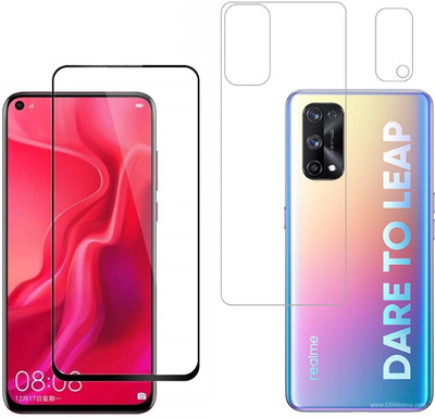 Ten To 11 Front and Back Tempered Glass for Realme X7 Pro(Pack of 3)
