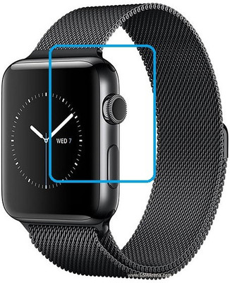 VPrime Edge To Edge Screen Guard for JLNG:- Apple watch series2 42MM (TPU)(Pack of 2)