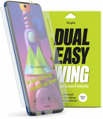 Ringke Screen Guard for Samsung Galaxy M51(Pack of 2)