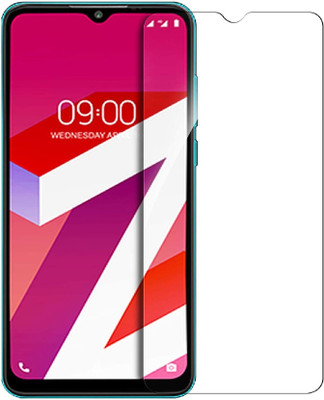 ISAAK Tempered Glass Guard for Lava Z6(Pack of 1)
