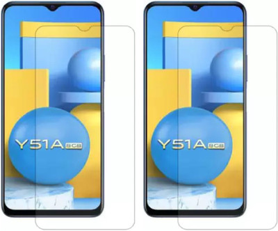 ISAAK Tempered Glass Guard for Vivo Y51a(Pack of 2)