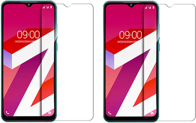 ISAAK Tempered Glass Guard for Lava Z4(Pack of 2)