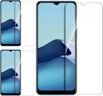 ISAAK Tempered Glass Guard for Vivo Y20s(Pack of 3)