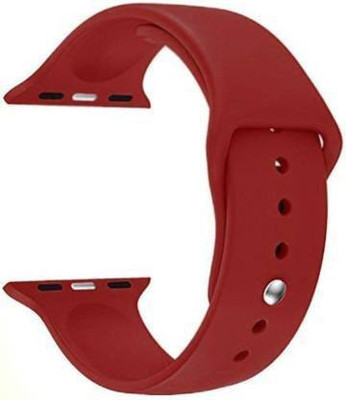 Big Wings Soft Silicone Sport Strap 42mm / 44mm Smart Watch Strap(Red)