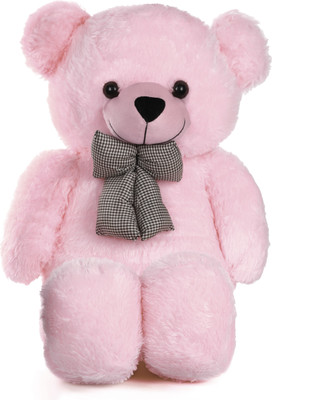 RSS soft and cloudy primium quality teddy bear 4 feet Pink (121 cm)  - 91 cm(Pink)