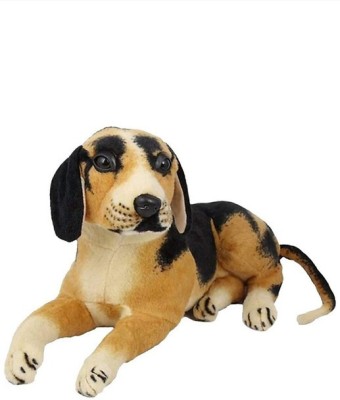 BNE Dog(Soft Toy_Brown,Black_60Cm)  - 60 cm(Brown, Black)