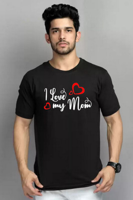 Deccan Store Printed Men Round Neck Black T-Shirt