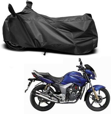 MMSSTAR Waterproof Two Wheeler Cover for Honda(CBZ TYPE 1, Black)