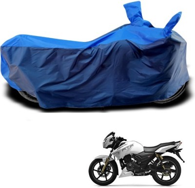 APNEK Waterproof Two Wheeler Cover for TVS(Apache RTR 180, Blue)