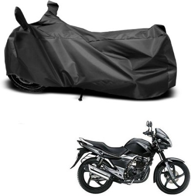 THE REAL ARV Waterproof Two Wheeler Cover for Suzuki(GS 150R, Black)