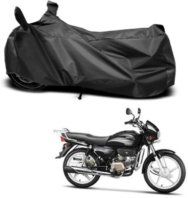 THE REAL ARV Waterproof Two Wheeler Cover for Hero(Splendor Plus, Black)