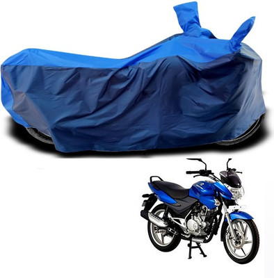 Gavya Waterproof Two Wheeler Cover for Bajaj(Discover 100 DTS-i, Blue)