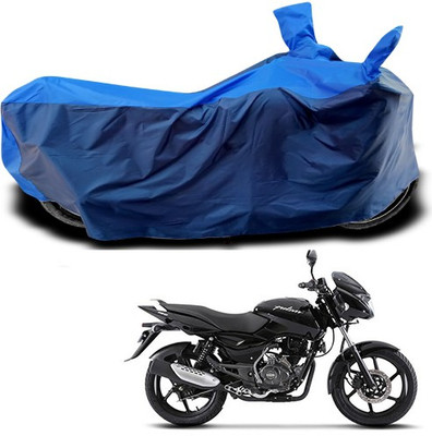 THE REAL ARV Waterproof Two Wheeler Cover for Bajaj(Pulsar, Blue)
