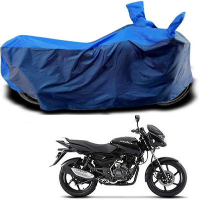 THE REAL ARV Waterproof Two Wheeler Cover for Bajaj(Pulsar 150, Blue)