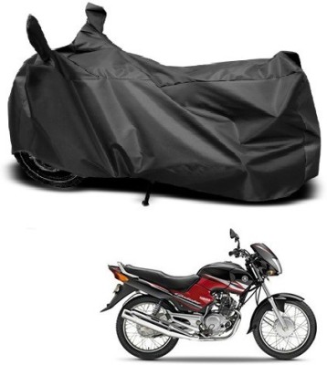 Mdstar Waterproof Two Wheeler Cover for Yamaha(Gladiator, Black)