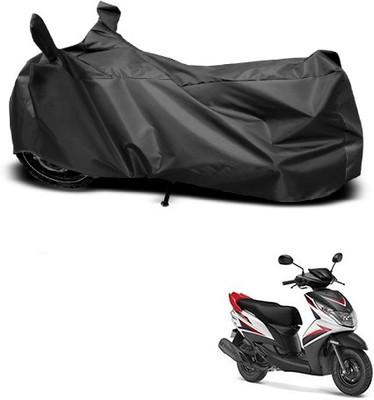 Mdstar Waterproof Two Wheeler Cover for Yamaha(Ray Z, Black)