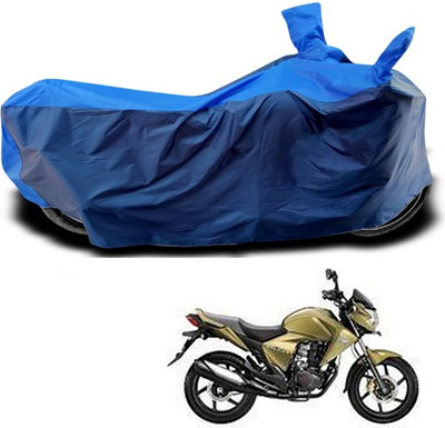 THE REAL ARV Waterproof Two Wheeler Cover for Honda(Dazzler, Blue)