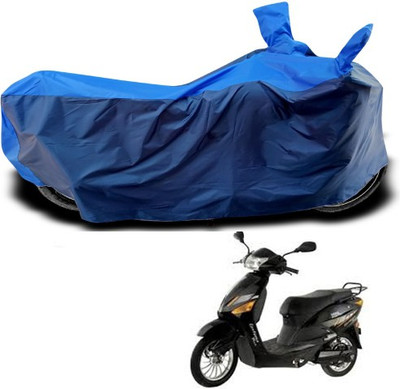 MMSSTAR Waterproof Two Wheeler Cover for Hero(Electric Zippy, Blue)