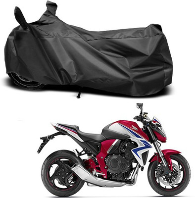 THE REAL ARV Waterproof Two Wheeler Cover for Honda(CB 1000R, Black)